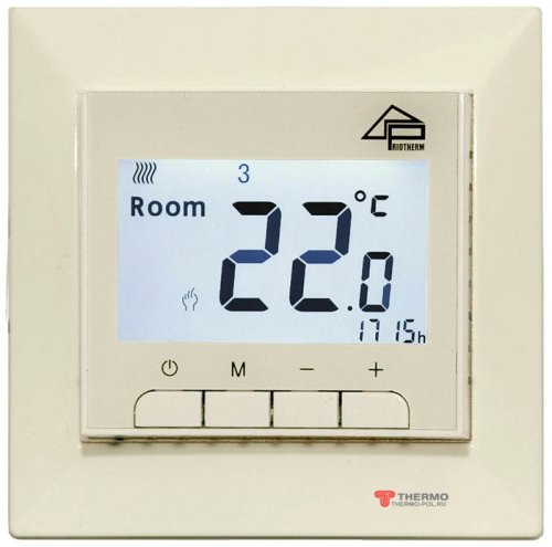 Терморегулятор электронный Protherm PR-119 датчик воздуха 3.6кВт 16А бежевый картинка